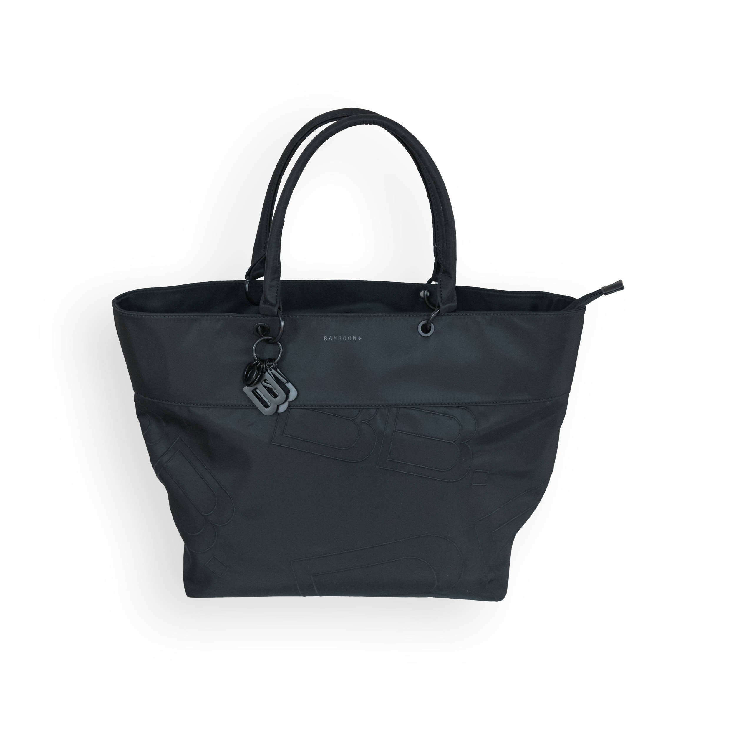 bamboom-borsa-mamma-a-tracolla-in-tessuto-riciclato-black-21 image 1