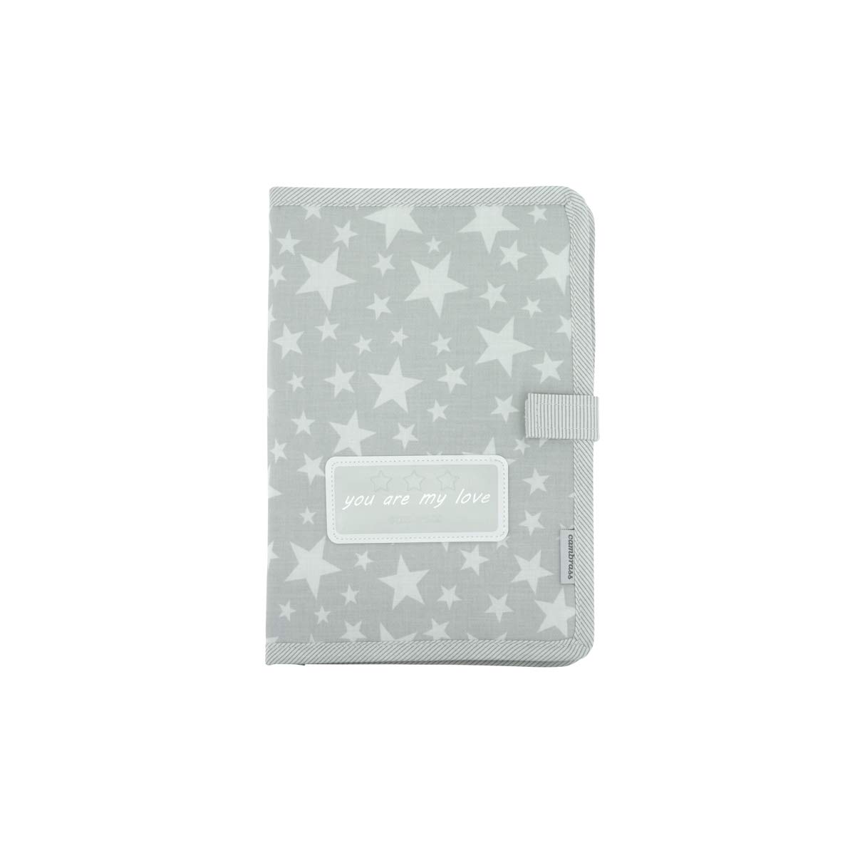 cambrass-star-grigio-portadocumenti-bimbo-3x17x25-cm image 1