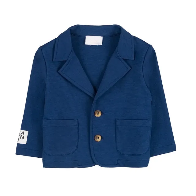 nanan-giacca-royal-blu-neonato-con-tasche image 1