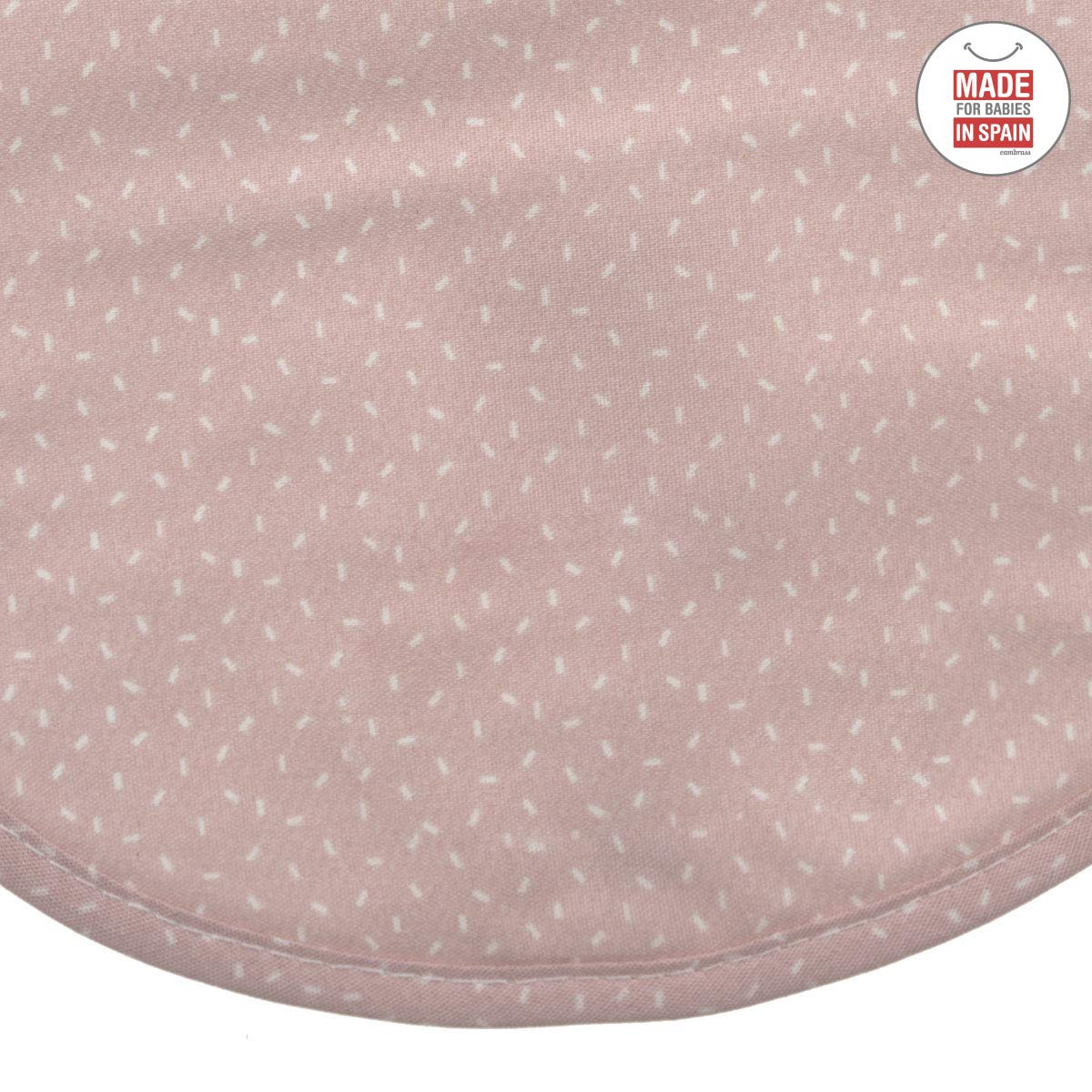 cambrass-bavaglino-tondo-velcro-sky-rosa-pioggia-16x19-cm image 3