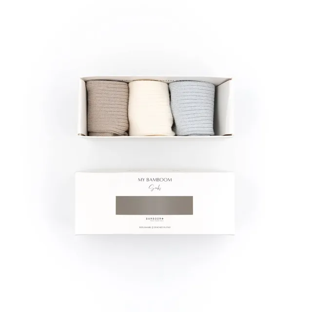 bamboom-gift-box-3pc-calze-a-coste-azzurro-03 image 1
