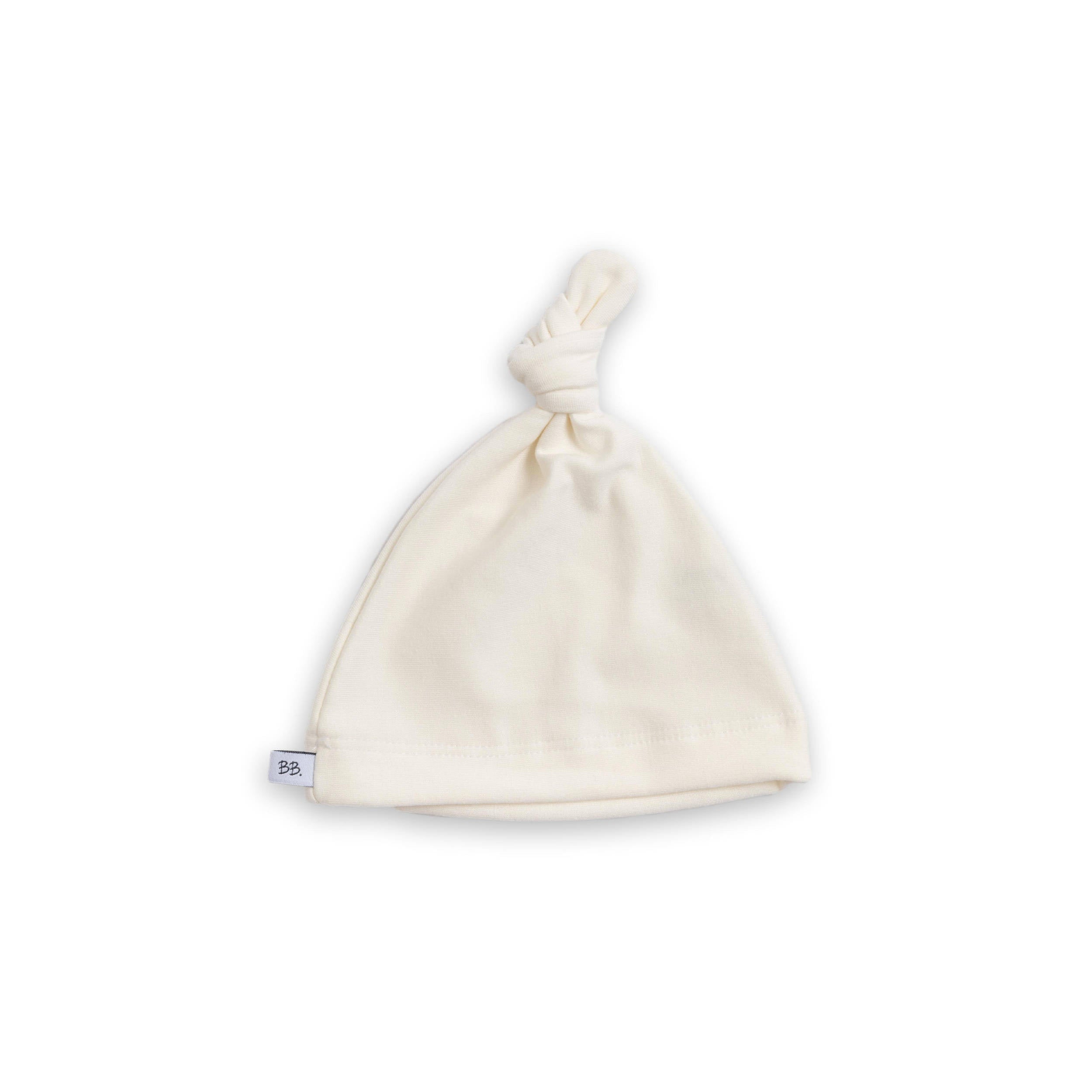 bamboom-cappellino-hoodie-elf-panna-premature-neonato image 1