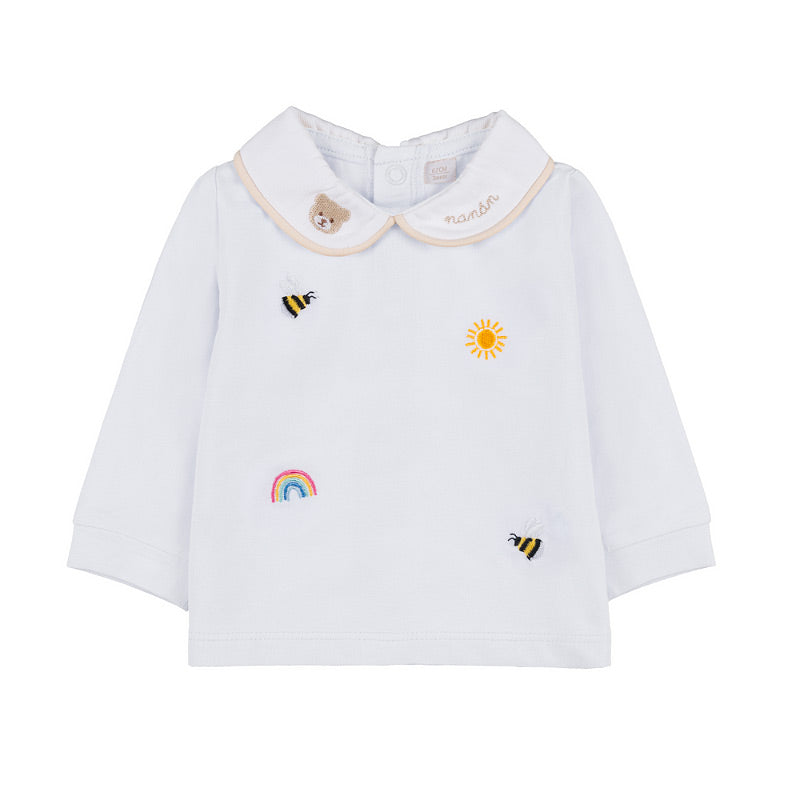 nanan-tutina-con-grafiche-e-colletto-due-pezzi image 1