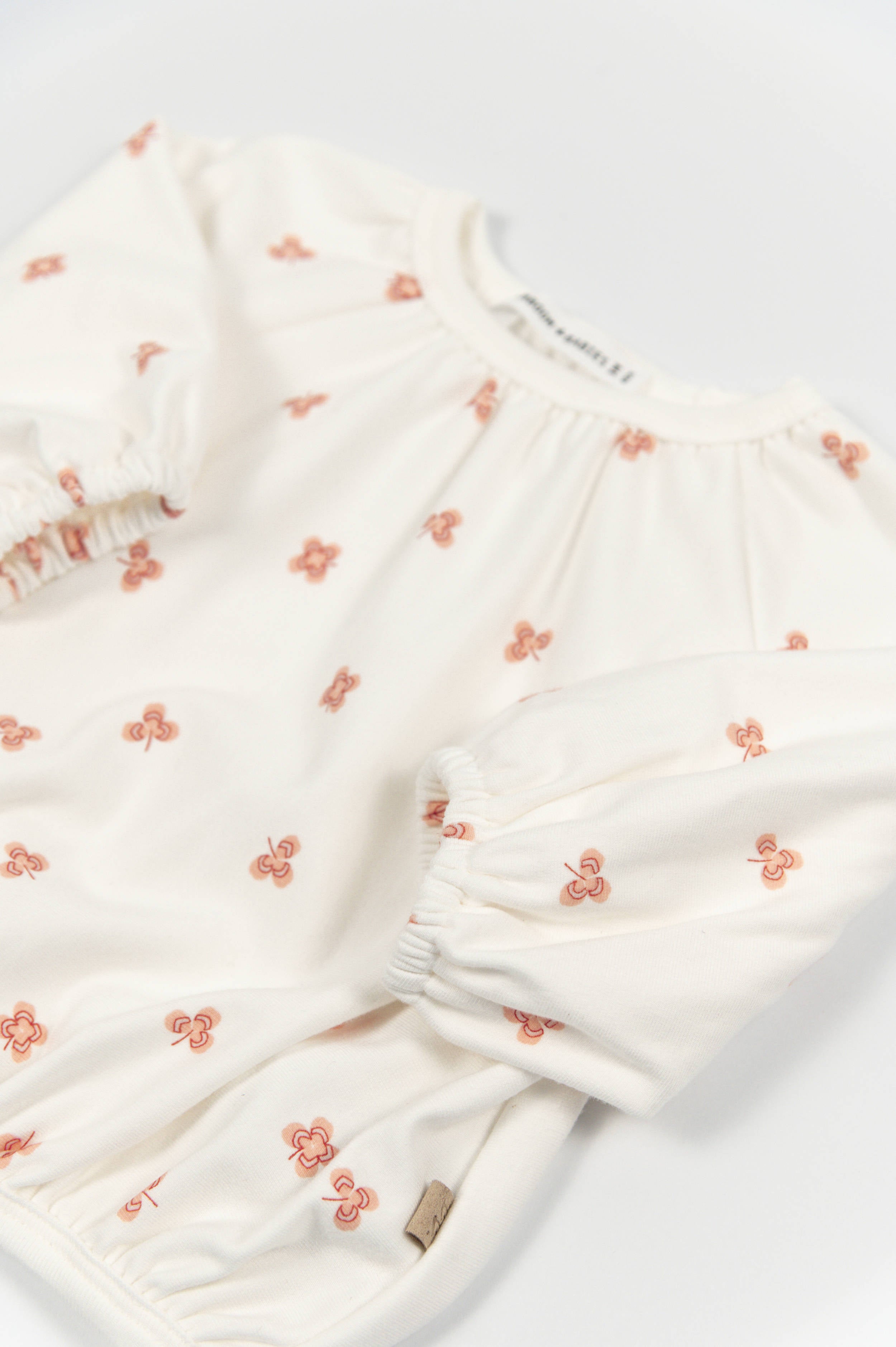 bamboom-maglia-bimba-maniche-lunghe-print-lucky-leaves-280 image 2