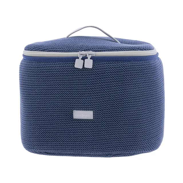 cambrass-london-mini-borsa-portatutto-neonato-blu-24x17x19-cm image 1