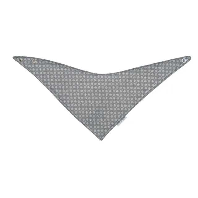 cambrass-astra-grigio-fiori-bavetta-bandana-38x18-cm image 1