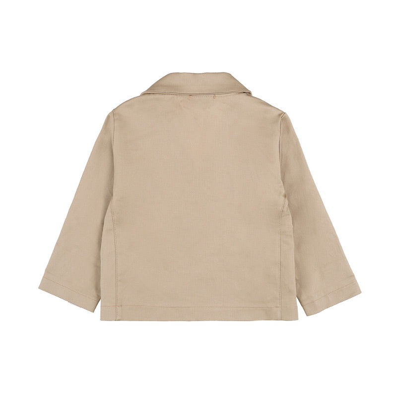 nanan-giacca-beige-con-tasche-orsetto-giacca-bimbo image 2