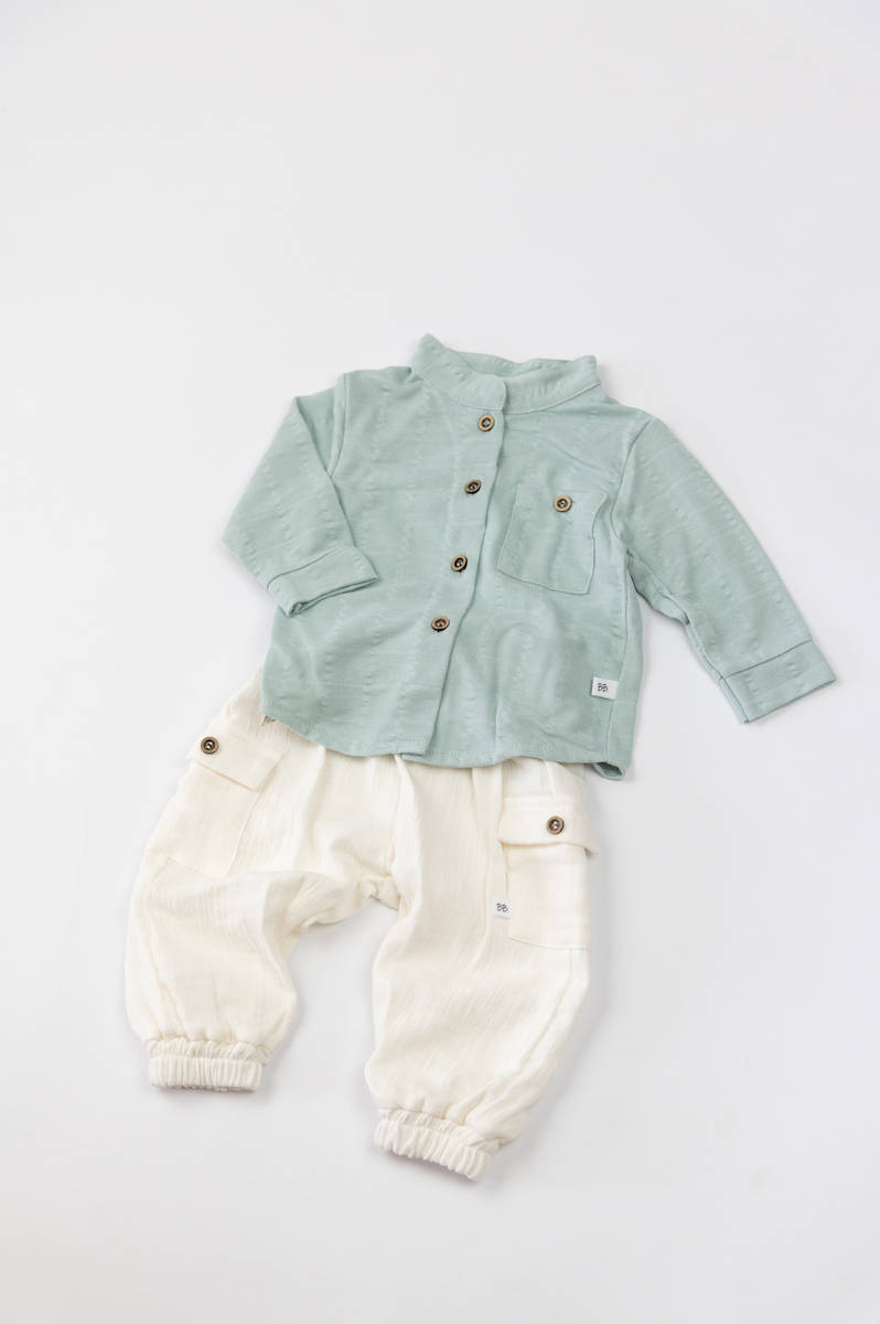 bamboom-pantalone-con-tasche-laterali-bianco-61 image 3