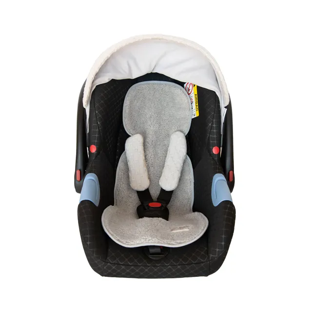 bamboom-air-n-go-mini-lana-materassino-passeggino-light-grey-501 image 1