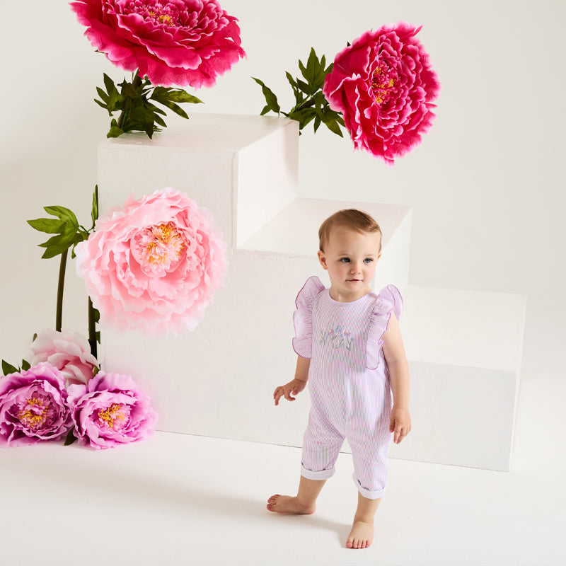 nanan-tutina-a-righe-lilla-con-frappe-neonata image 1