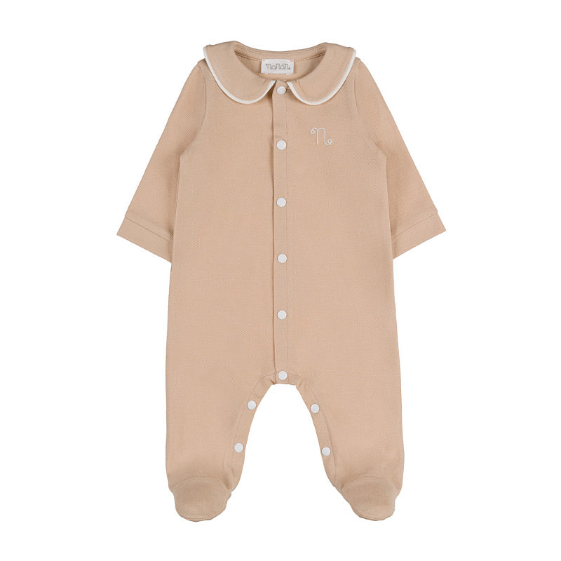 nanan-tutina-beige-in-piquet-apertura-frontale image 1