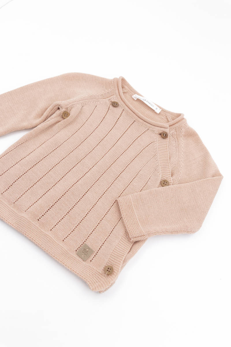 bamboom-maglia-incrociata-trattini-knitted-rosa-04 image 2
