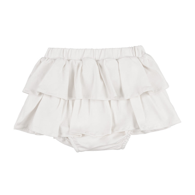 nanan-gonna-culotte-off-white-con-balze-neonata image 2