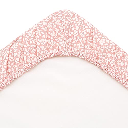 cambrass-set-2-lenzuola-con-angoli-culla-forest-rosa-in-cotone-egiziano image 8