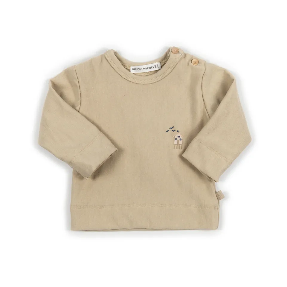 bamboom-maglia-manica-lunga-surf-house-light-mustard-279 image 1