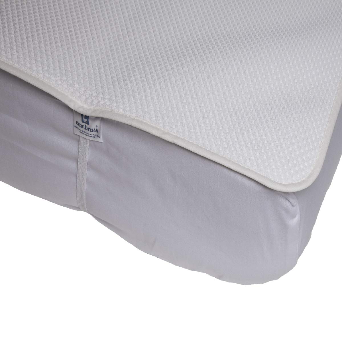 cambrass-35774-protezione-materasso-3d-60x120-cm-bianco image 2