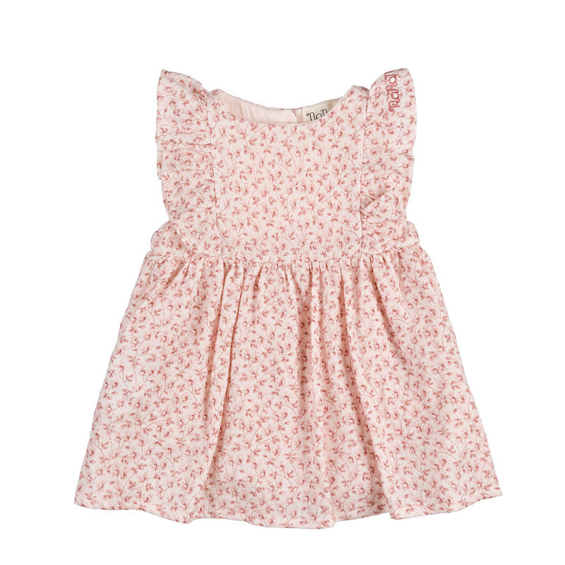 nanan-abito-a-body-rosa-in-garza-a-fiori-con-culotte-coordinata image 2