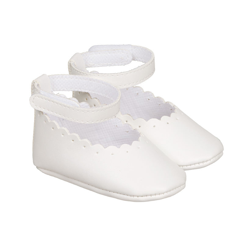nanan-ballerina-neonata-off-white-ecopelle-suola-flessibile image 1