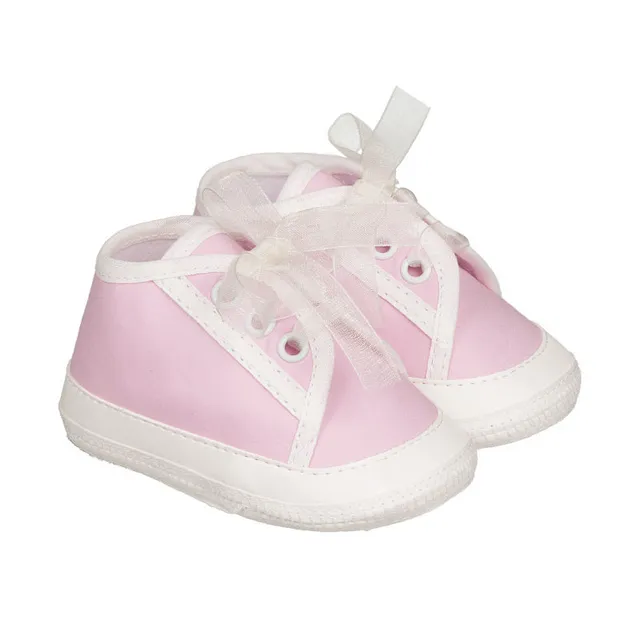 nanan-sneakers-rosa-con-fiocco-scarpine-neonato image 1