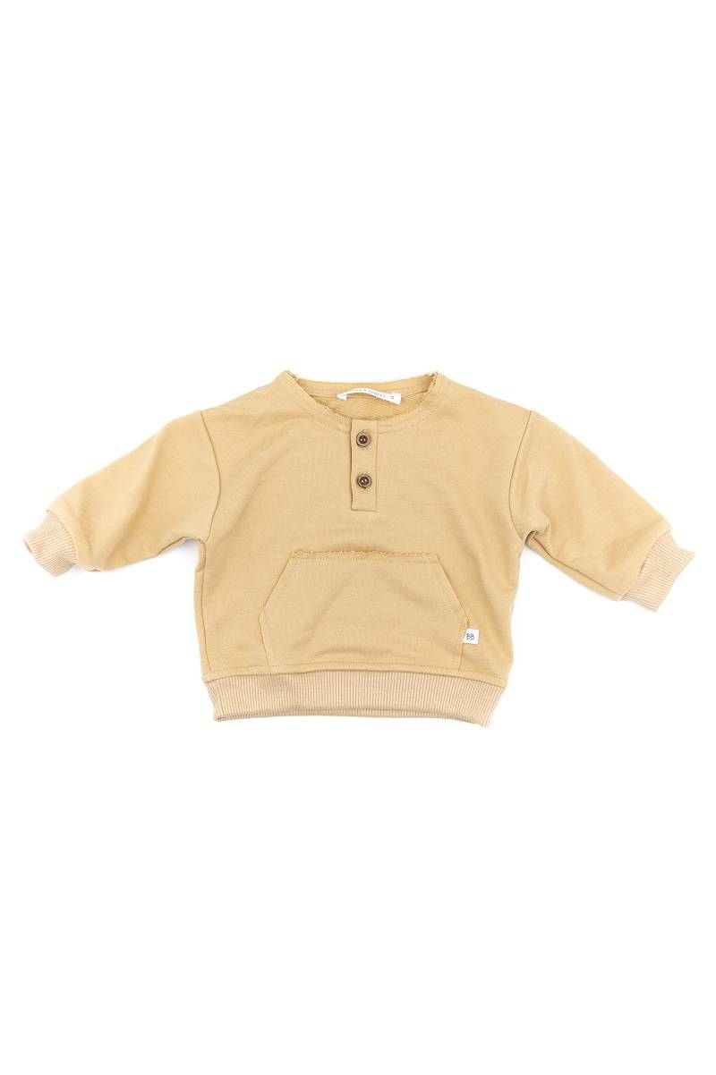 bamboom-maglia-tasca-davanti-bimbo-cammello-212 image 1