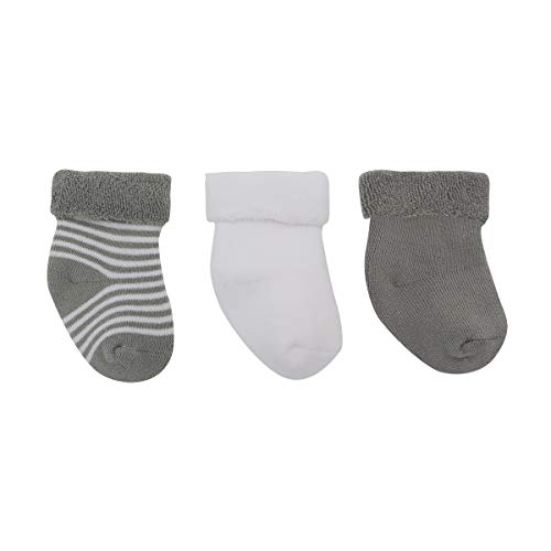cambrass-calzini-neonato-tinta-unita-grigio-tg-000-17-18 image 3