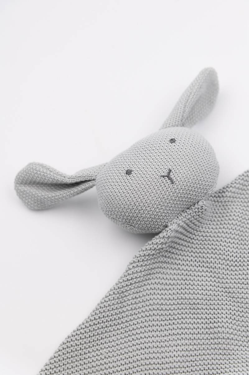 bamboom-doudou-in-maglia-rabbit-blu-07-peluche-coniglietto image 2
