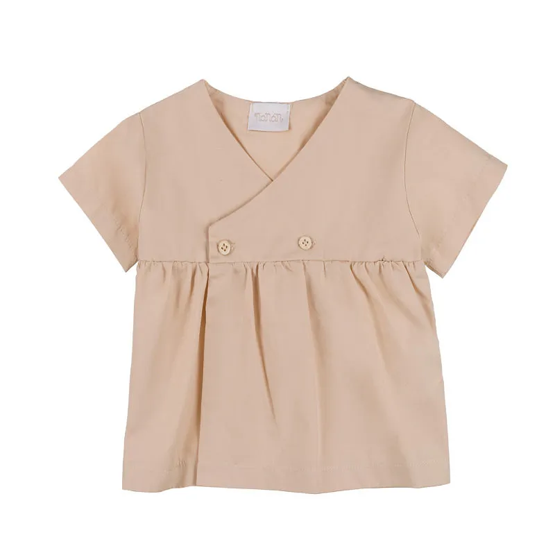 nanan-blusa-bianca-neonata-con-bottoncini image 1