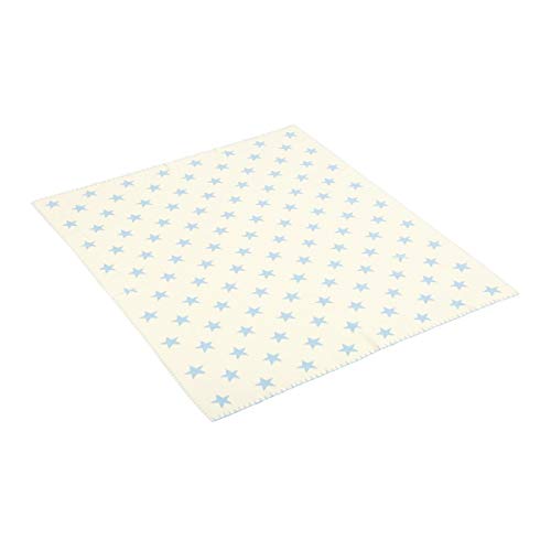 cambrass-etoile-coperta-cotone-bambino-80x100-cm-azzurro-double-face image 7