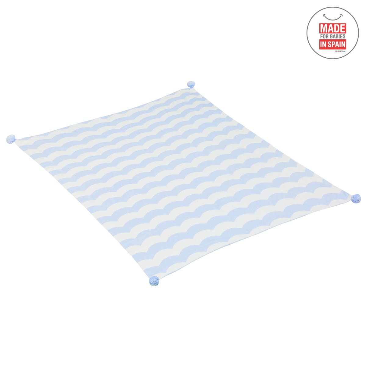 cambrass-40174-coperta-cotone-80x100-cm-reversibile-con-contenitore image 3