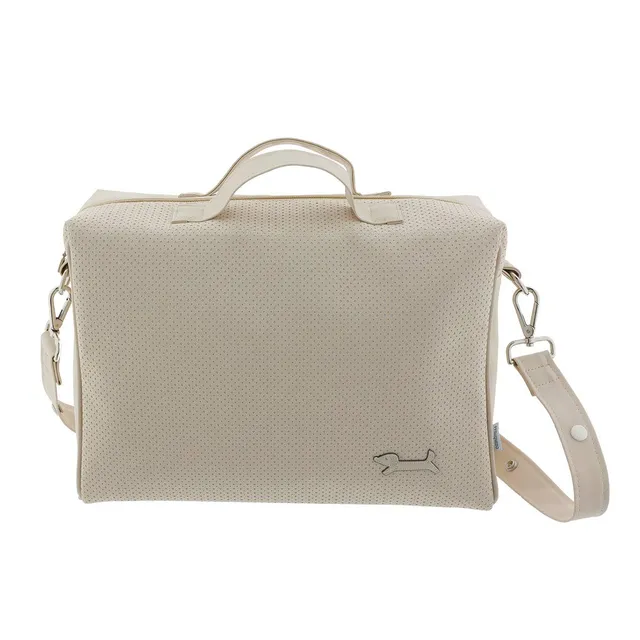 cambrass-tabela-paris-camel-borsa-maternit-16x41-5x29-cm-con-ganci-passeggino image 1