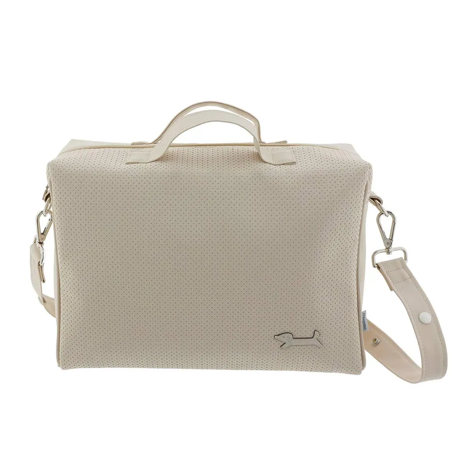 cambrass-tabela-paris-camel-borsa-maternit-16x41-5x29-cm-con-ganci-passeggino image 1