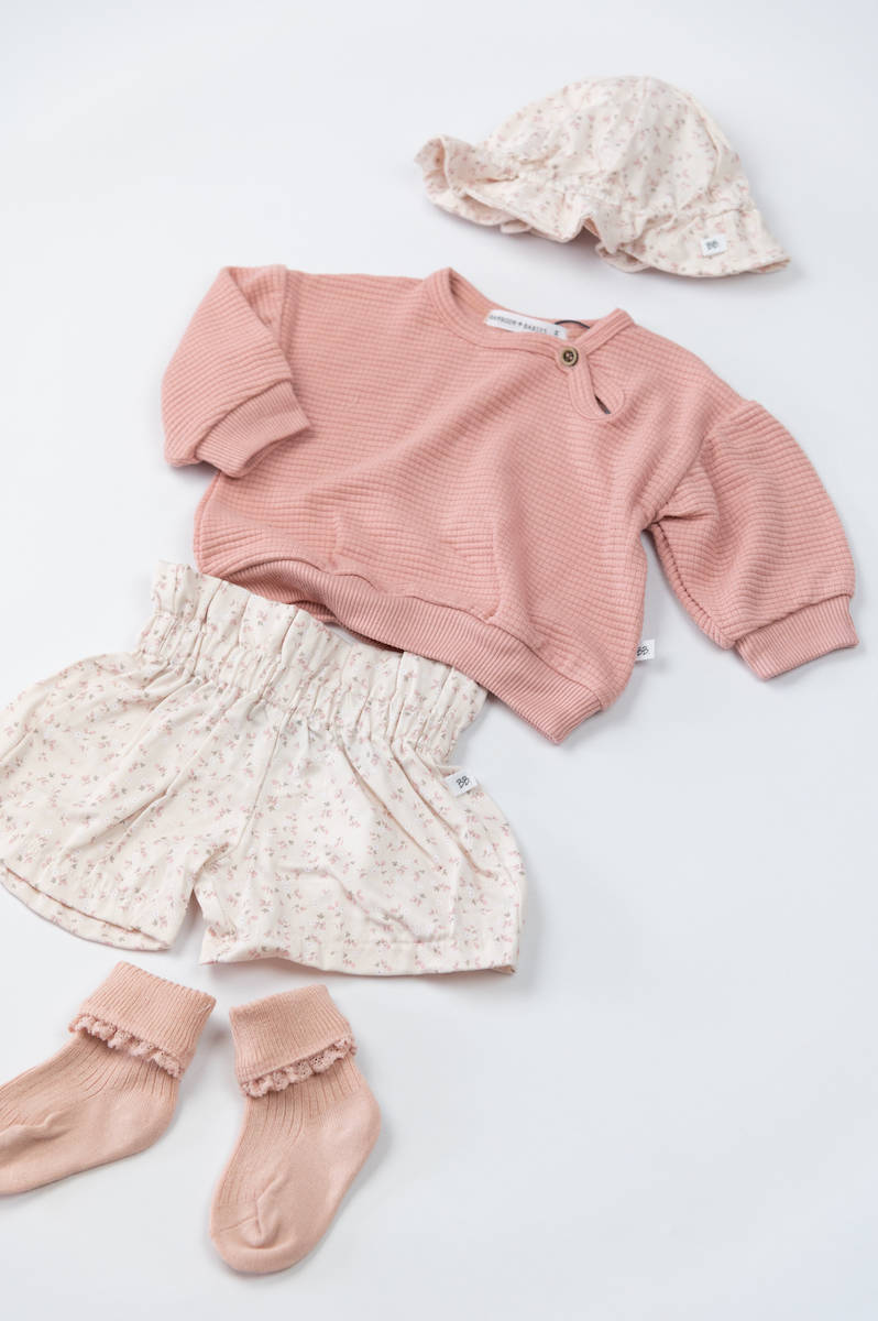 bamboom-maglia-nido-d-ape-bimba-rosa-scuro-087 image 3