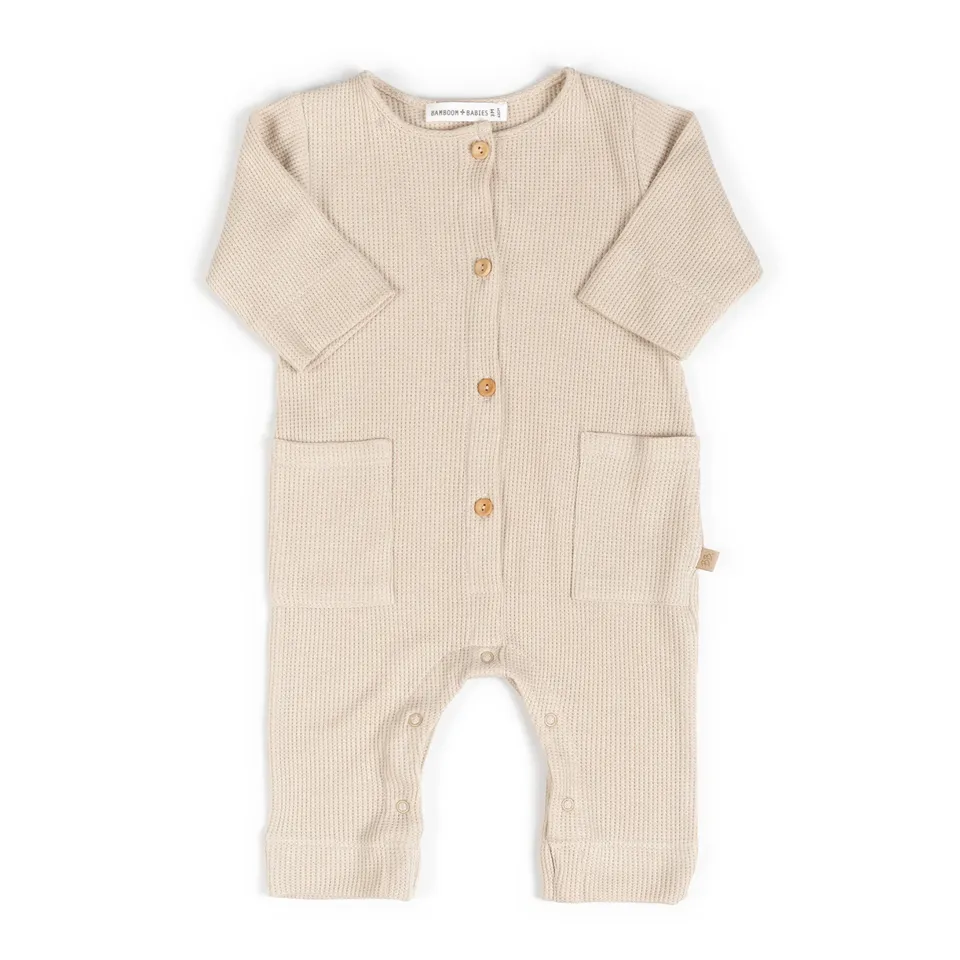 bamboom-tuta-con-tasche-almond-cream-273 image 1
