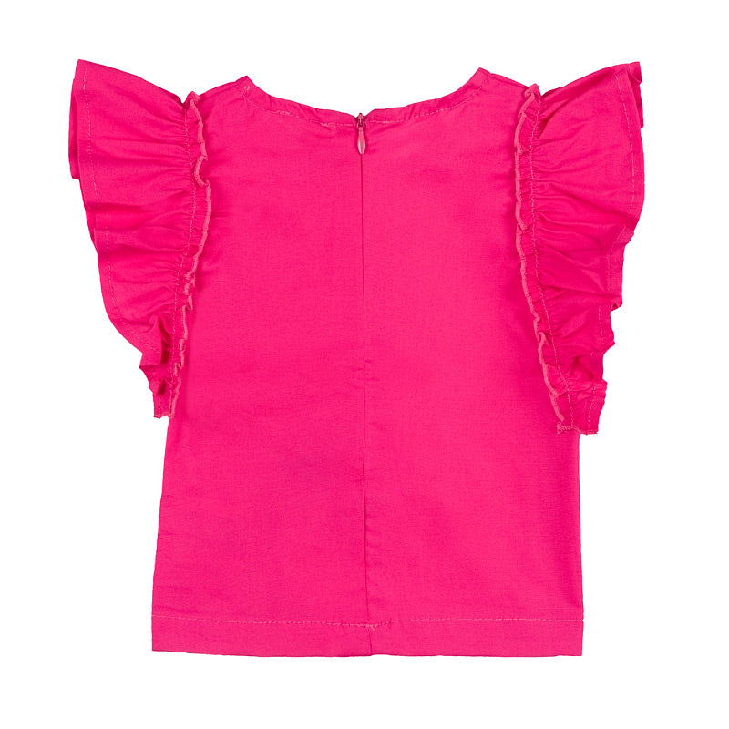 nanan-t-shirt-fucsia-da-cerimonia-con-frappa-e-zip-posteriore image 2