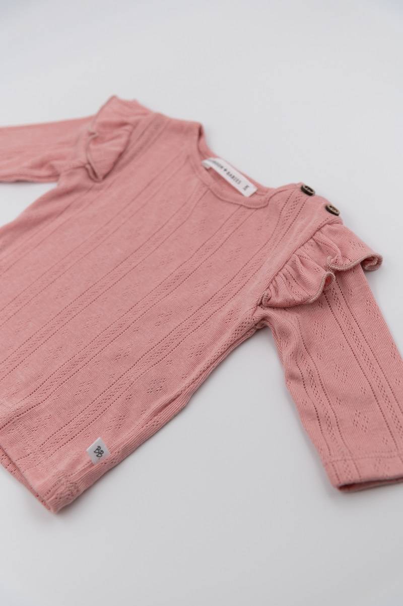 bamboom-shirt-bimba-spalle-volant-rosa-scuro-147 image 2