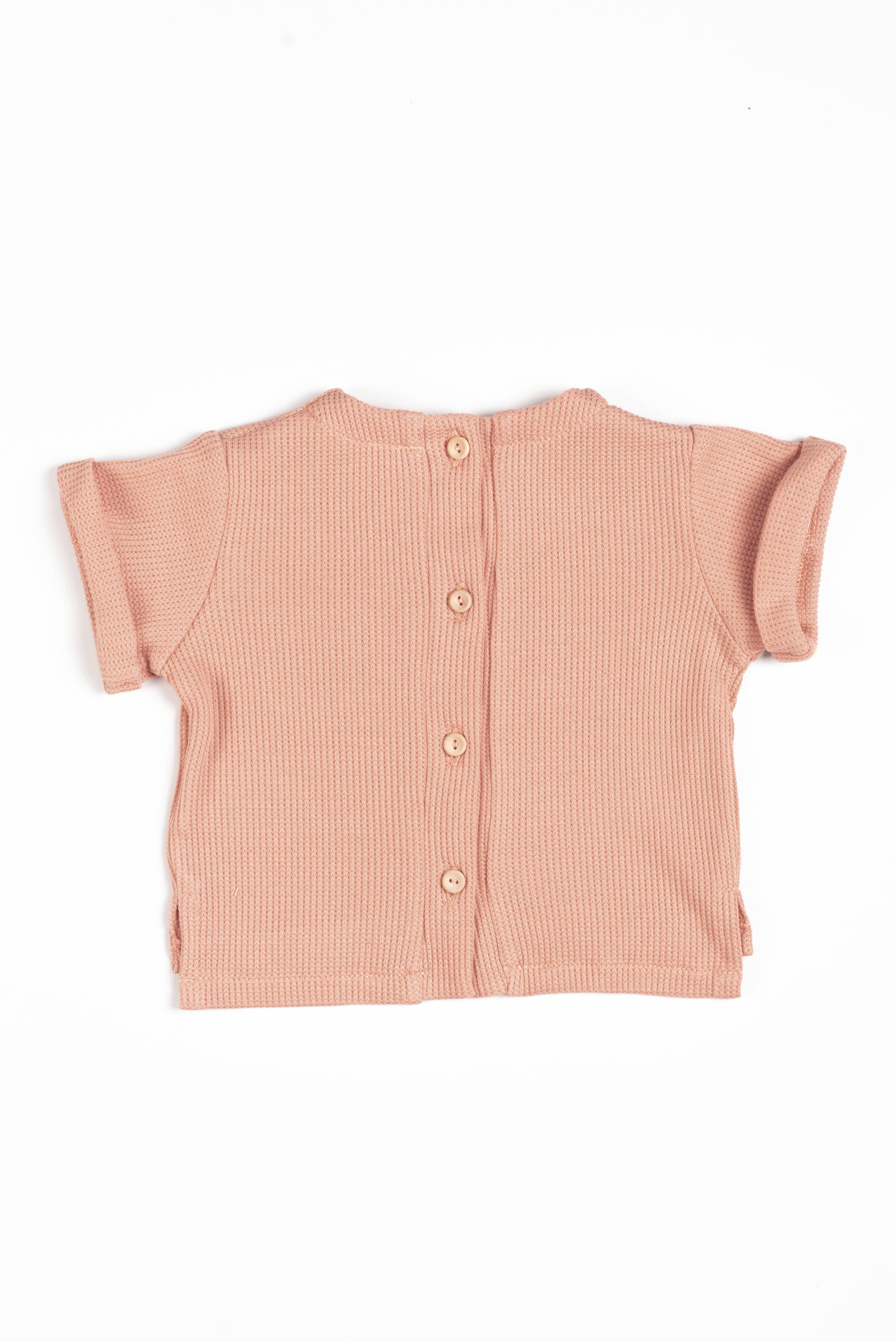 bamboom-shirt-apertura-dietro-manica-corta-coral-276 image 2