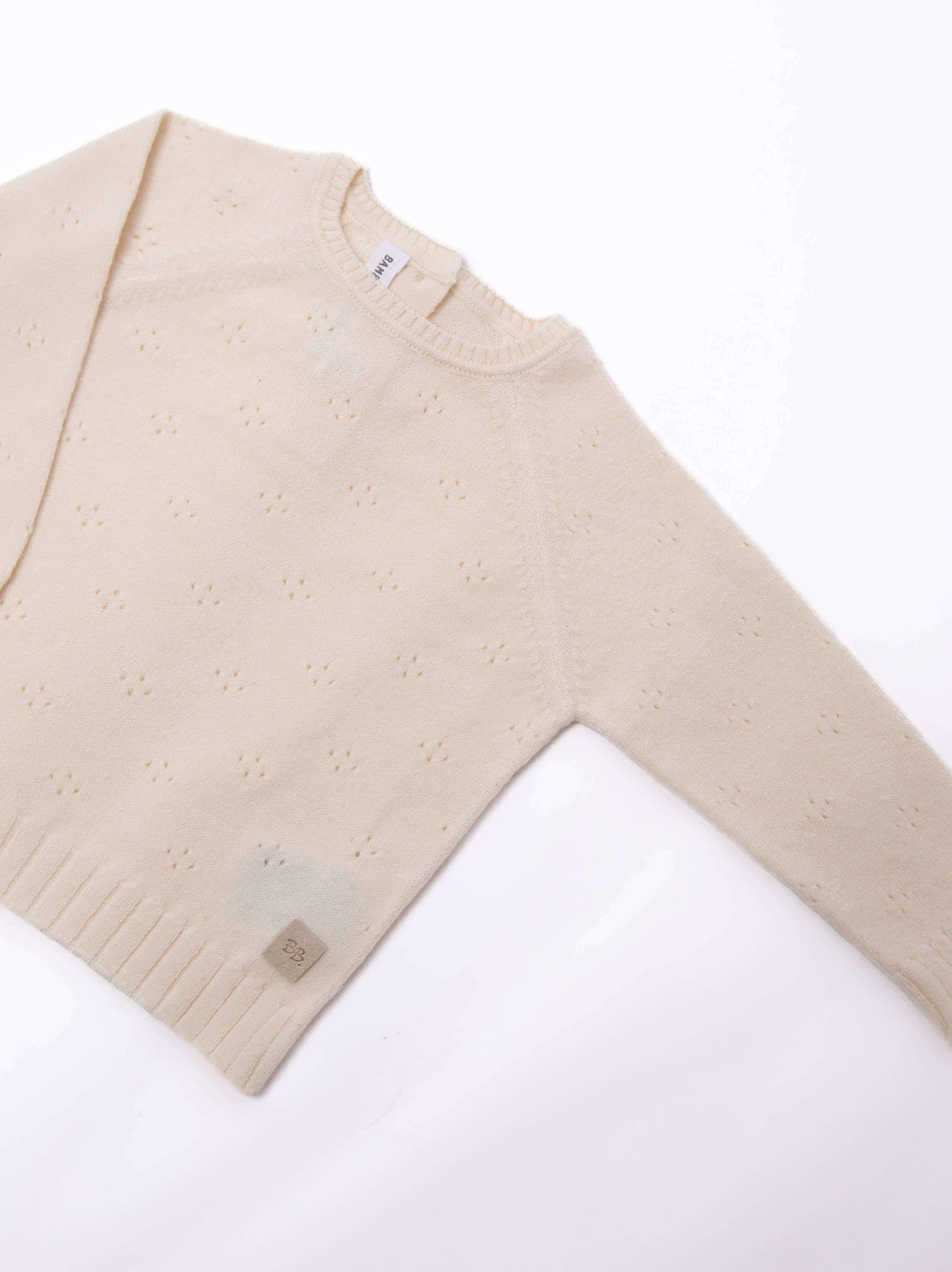 bamboom-maglia-fiore-water-pink-67-traforata image 2