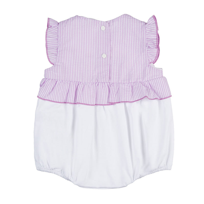 nanan-pagliaccetto-lilla-con-frappe-pagliaccetto-jersey-neonata image 2