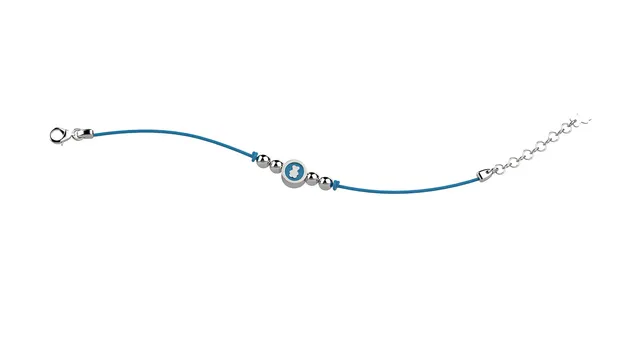 nanan-bijou-collection-bracciale-argento-925-con-laccio-azzurro image 1