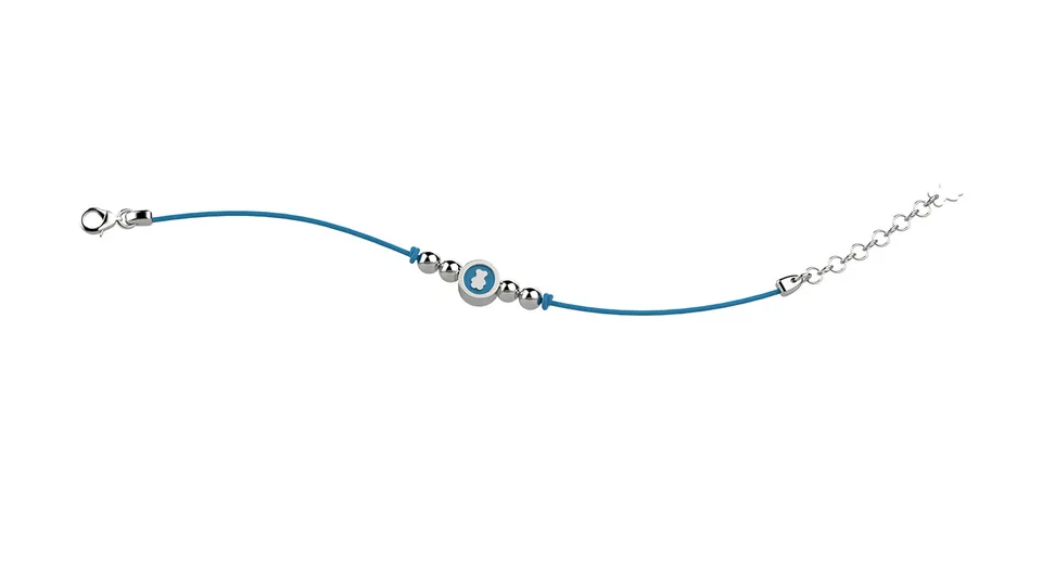 nanan-bijou-collection-bracciale-argento-925-con-laccio-azzurro image 1