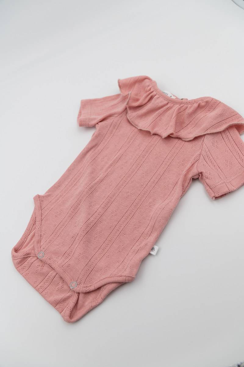 bamboom-body-collo-volant-rosa-scuro-147-mezza-manica image 2