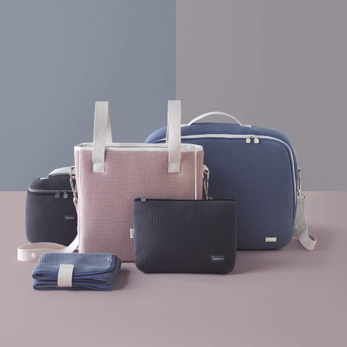 cambrass-london-grey-borsa-passeggino-carrybag-10x34x33-cm image 2