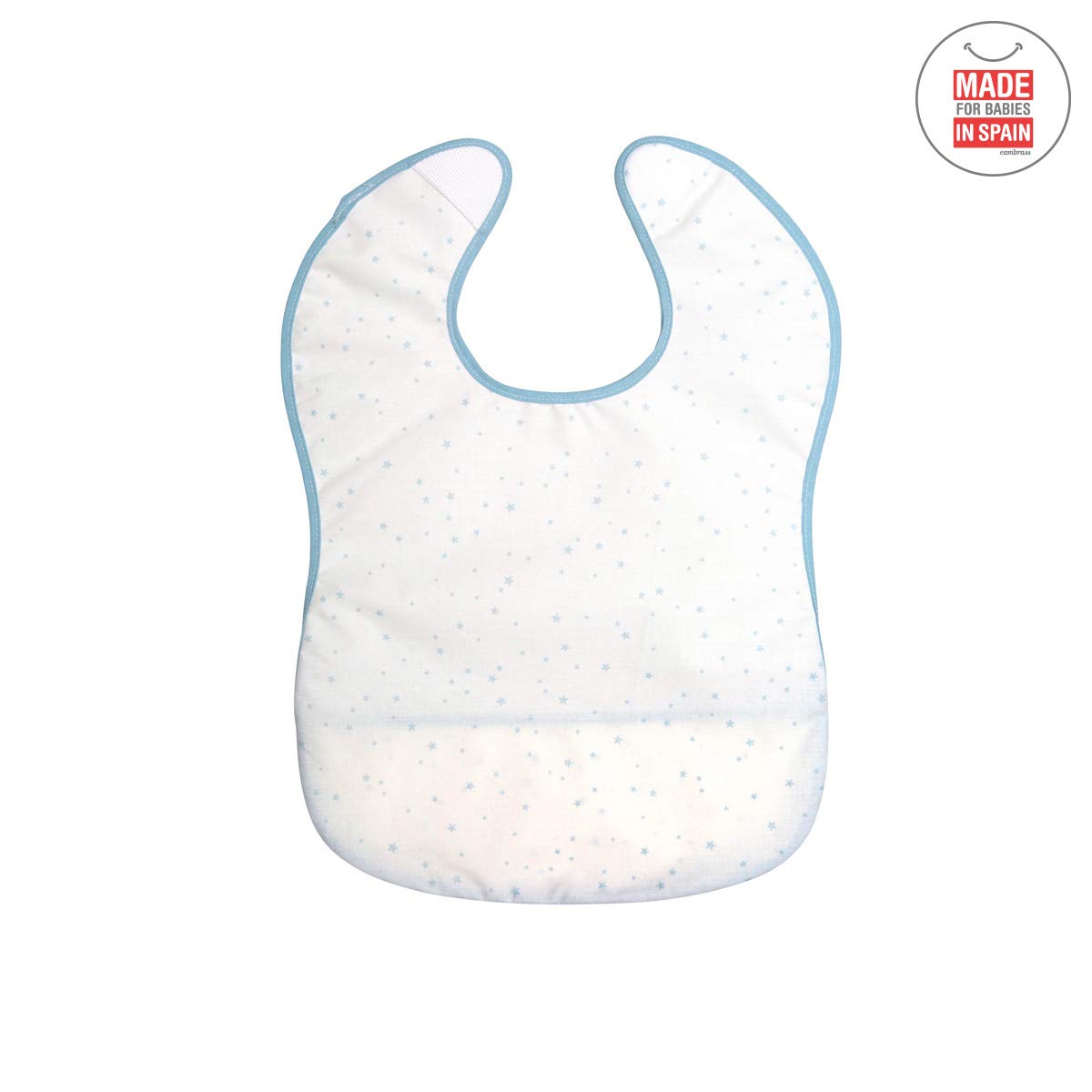 cambrass-bavetta-quadrata-pvc-astra-azzurro-star-28x36-cm image 2