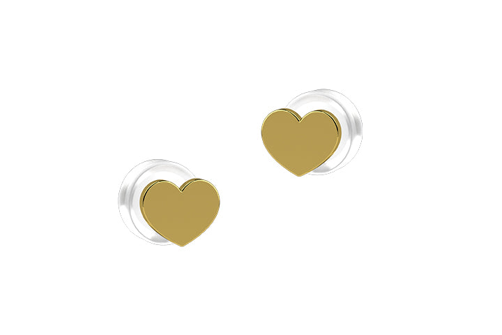 nanan-orecchini-cuore-in-oro-9-carati-per-bambina image 2