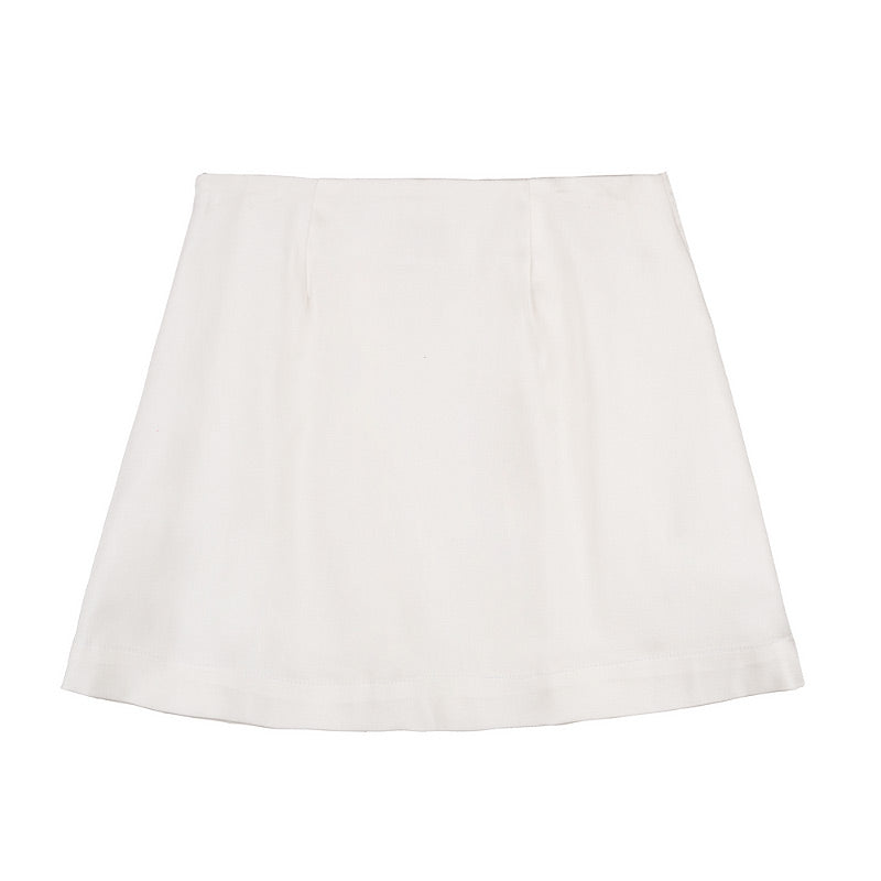 nanan-gonna-con-elastico-regolatore-e-zip-laterale image 2