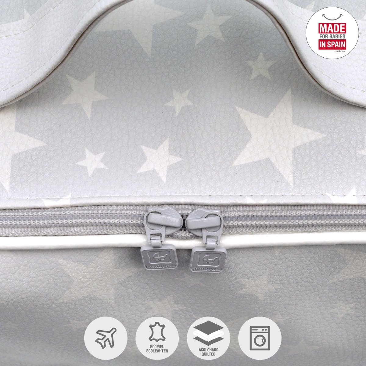 cambrass-39472-valigia-clinica-bambino-toile-grigio-47x36x12-cm image 4