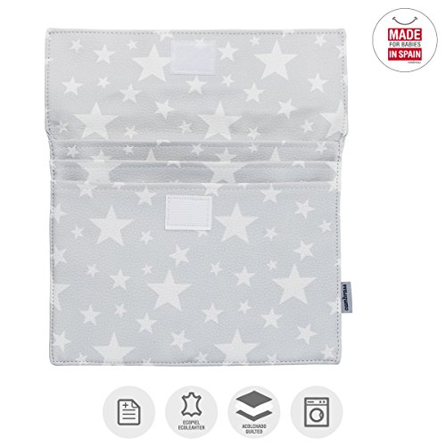 cambrass-toile-portadocumenti-bebe-grigio-17x25-cm-organizer-sanitario image 6