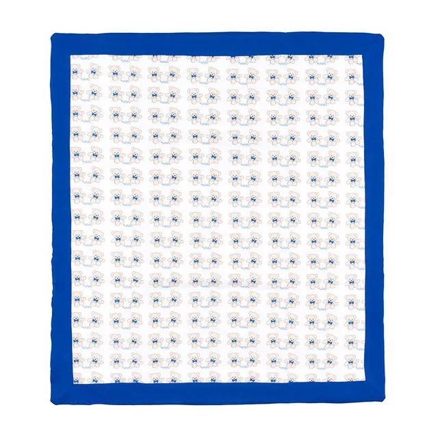 nanan-coperta-teddy-blu-allover-orsetti image 1