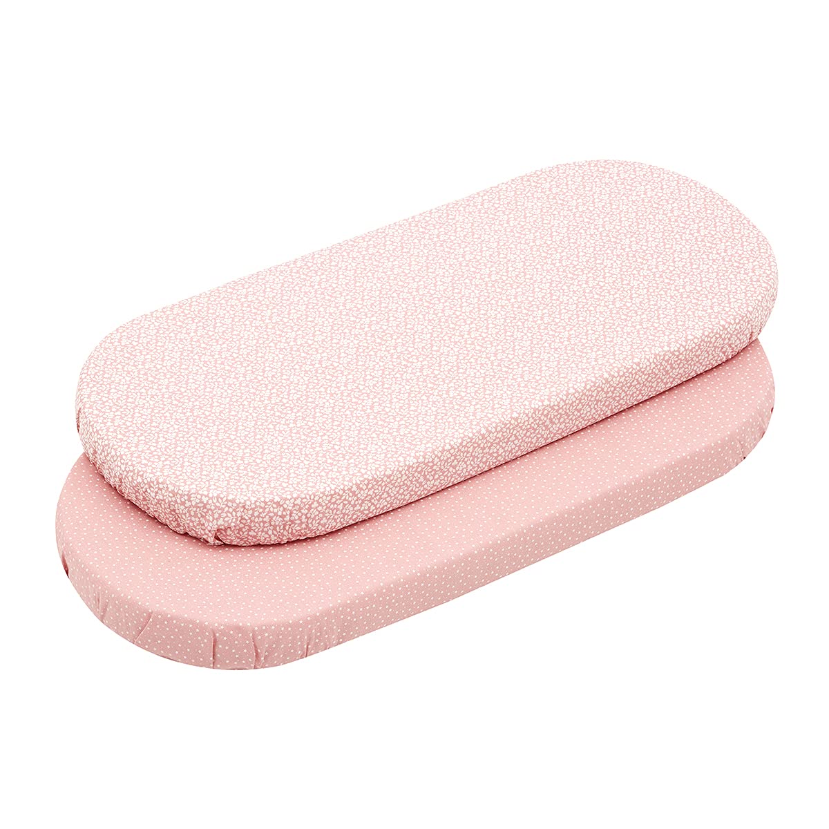 cambrass-lenzuola-regolabile-cestone-35x80-forest-rosa-2pz image 1