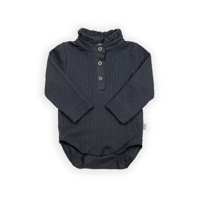 bamboom-body-a-polo-con-colletto-volant-midnight-blu-343 image 1